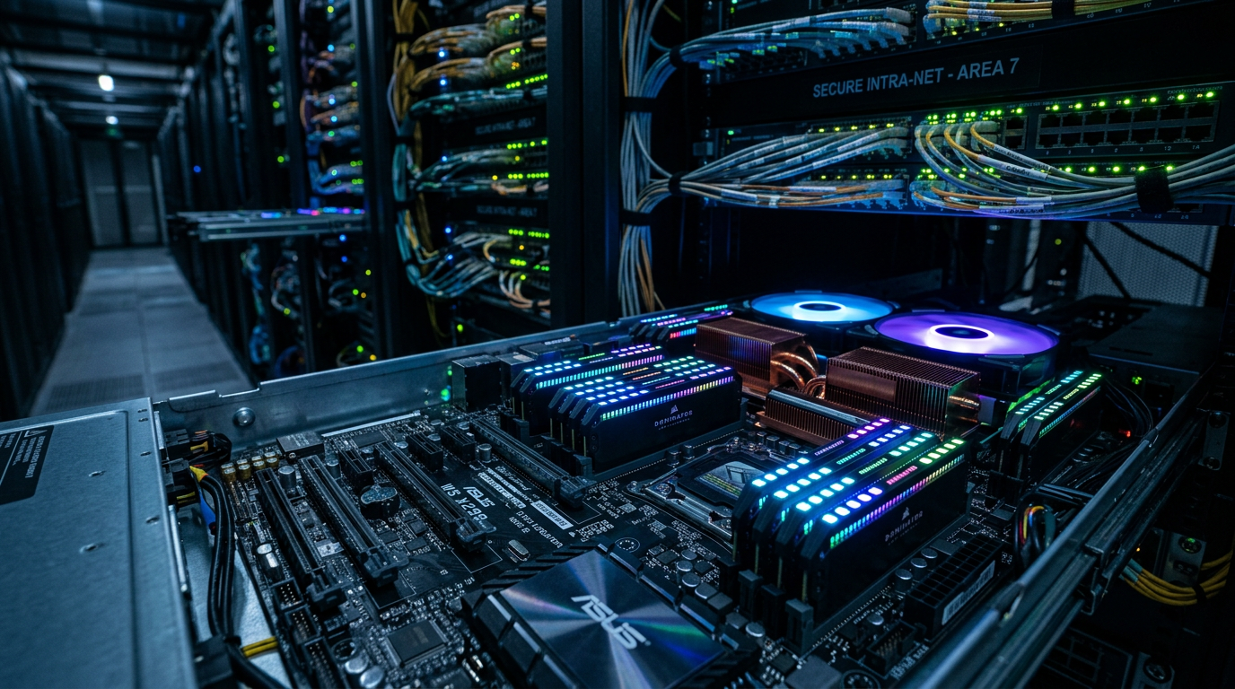 image of server computer